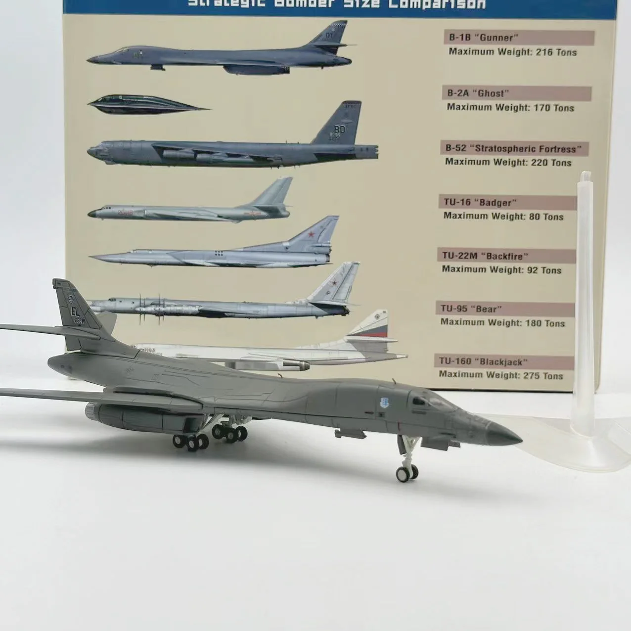 

Wltk USAF EL28BW Rockwell B-1B Lancer Bomber 1/200 Diecast Aircraft Model