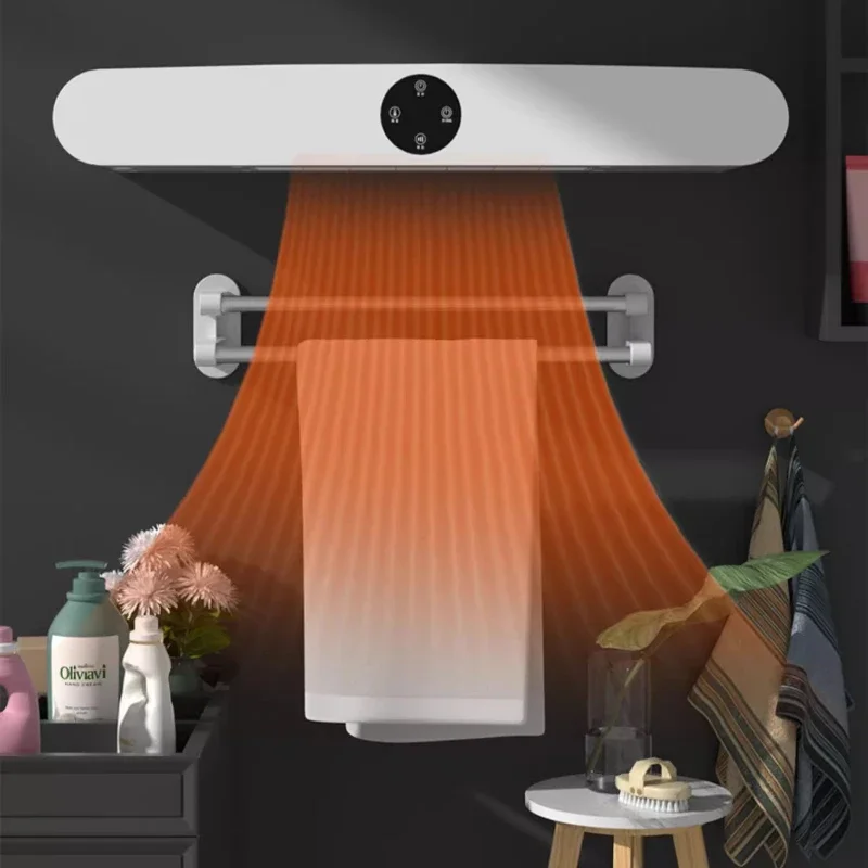 Wall Heater, Electric Space Heaters Toilet Bathroom Heater Quick Heating Wall Mounted Heater Small Household Body Warmer 220V