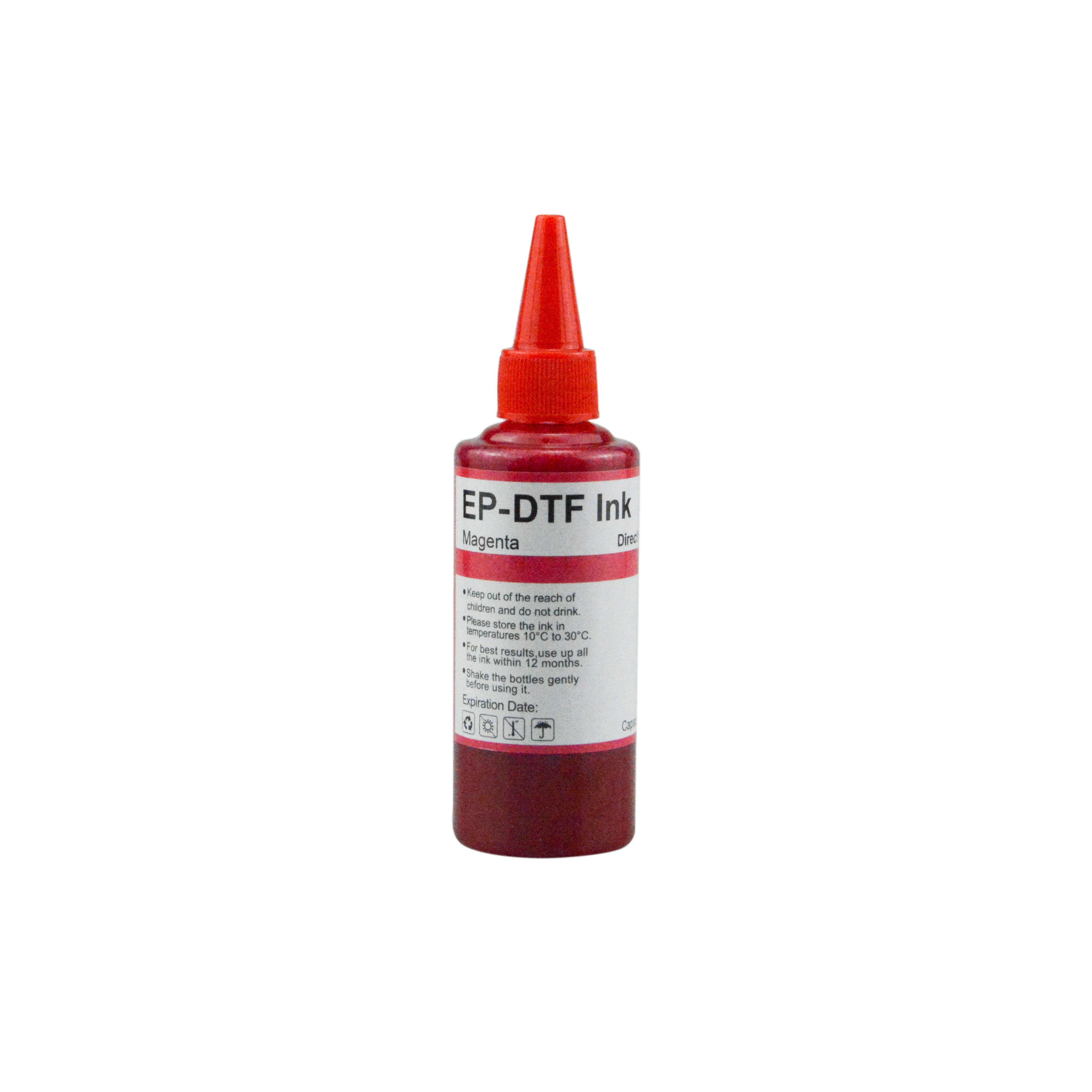 Imagem -05 - Filme de Transferência de Tinta Dtf para Epson Tinta de Refil Tinta Têxtil L805 1800 1390 Xp600 Tx800 4720 I3200 Dx5 Dx7 100ml