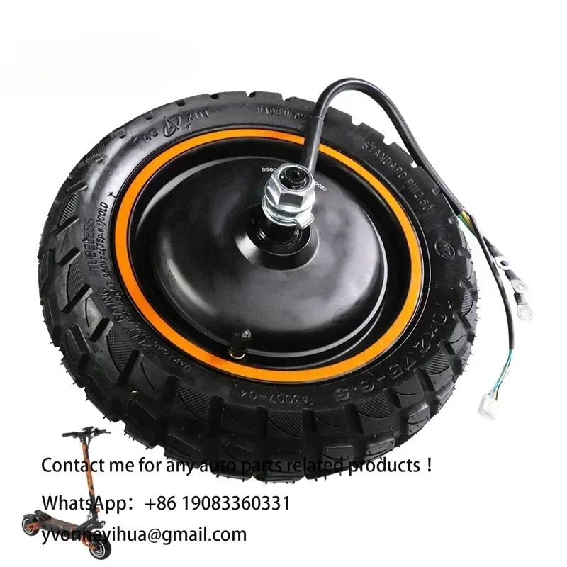 New Image 10 Inch Electric Scooter Motor for Kukrin G3 Self-balance Scooter Engine Motor Wheel Assemble Accessories