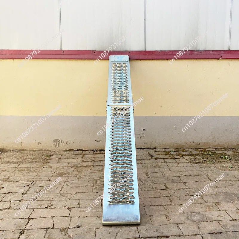 Truck Transport Loading and Unloading Trailer Rack Step Ramp Boarding Extended Ramp Climbing Ladder Folding Ramp