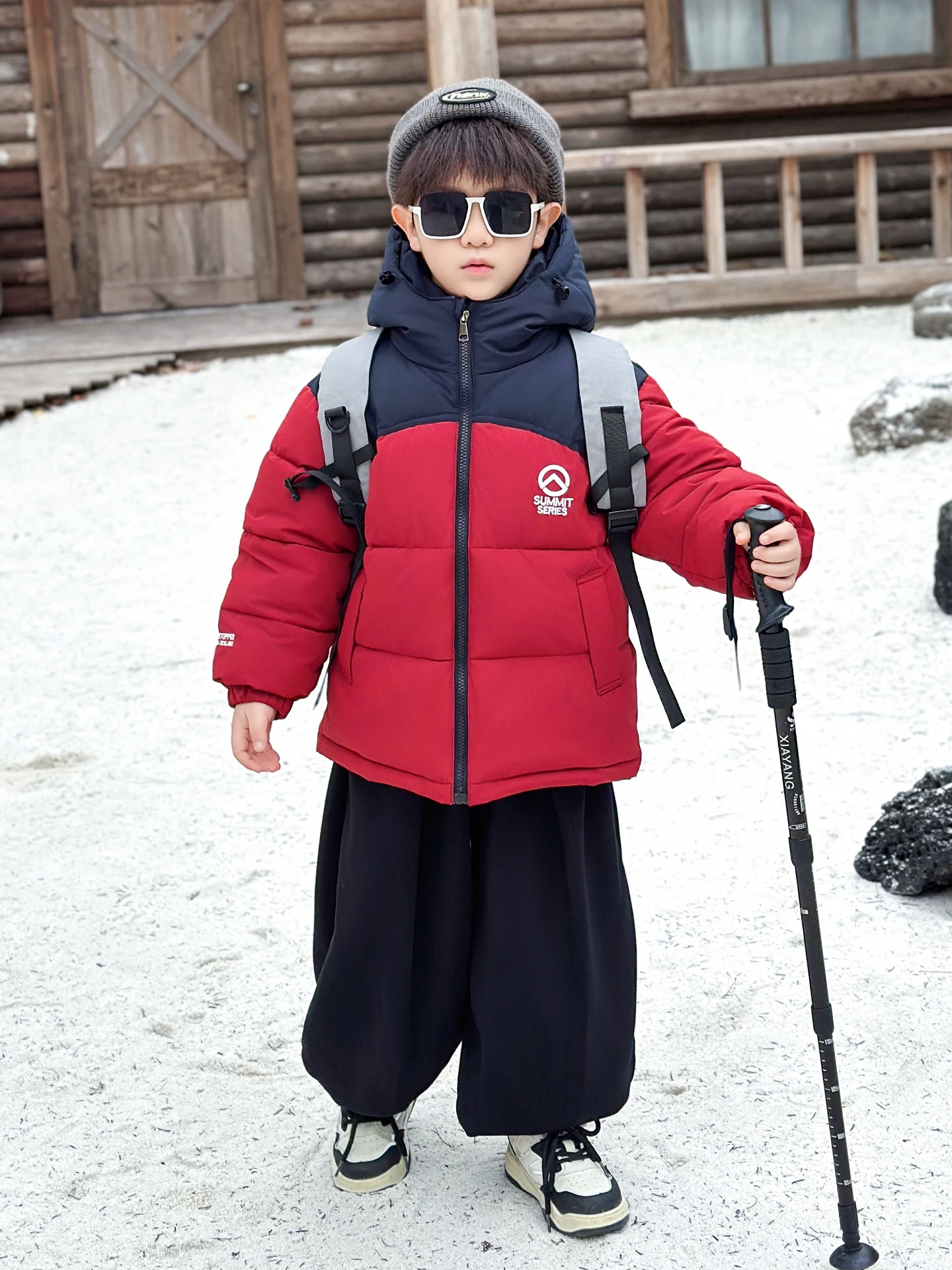 

Утепленная хлопковая куртка для мальчиков: осенне-зимняя новинка, модная одежда из хлопка с цветными вставками для малышей