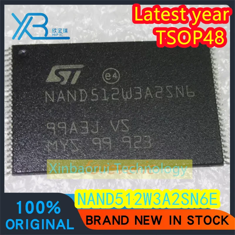 

(4/20pieces) NAND512W3A2SN6E NAND512W3A2SN6 TSOP48 64MB NAND FLASH 100% brand new good quality original electronics