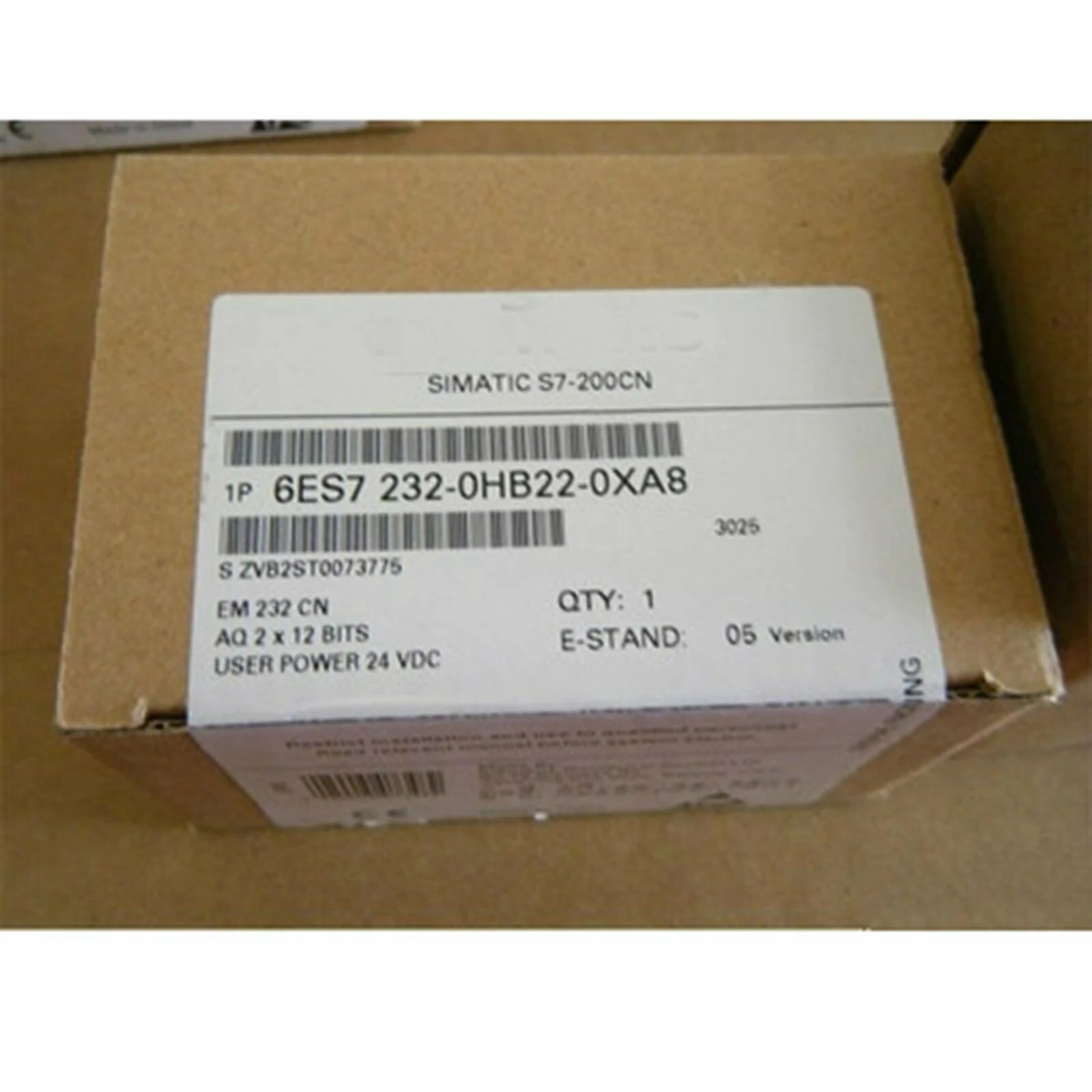 1PC OrigInal 6ES7232-0HB22-0XA8 PLC S7-200 EM232 New In Box