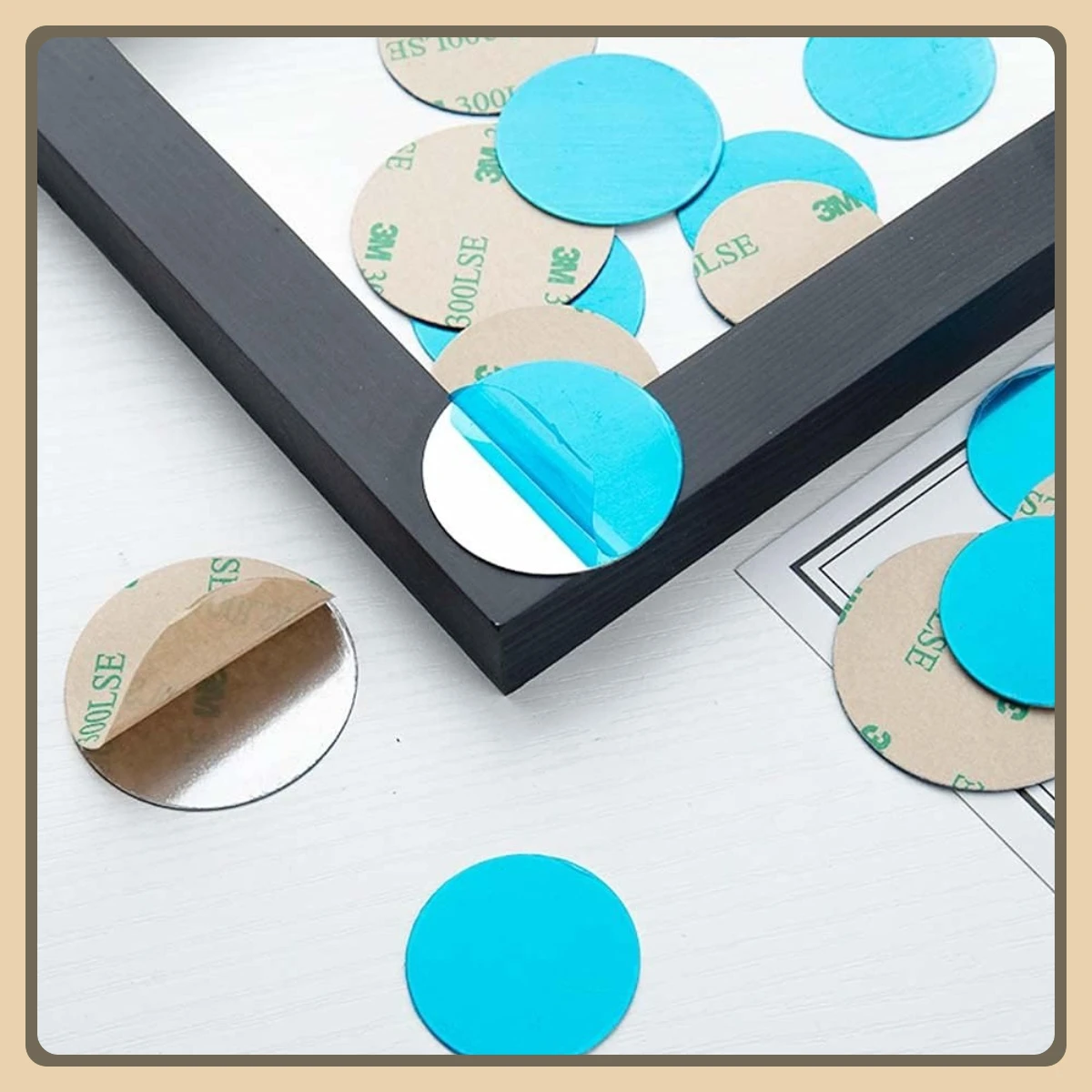 

Round Adhesive Metal Disks 20ct, Iron Sheets for Magnetic Phone Holders & Wall Mounts