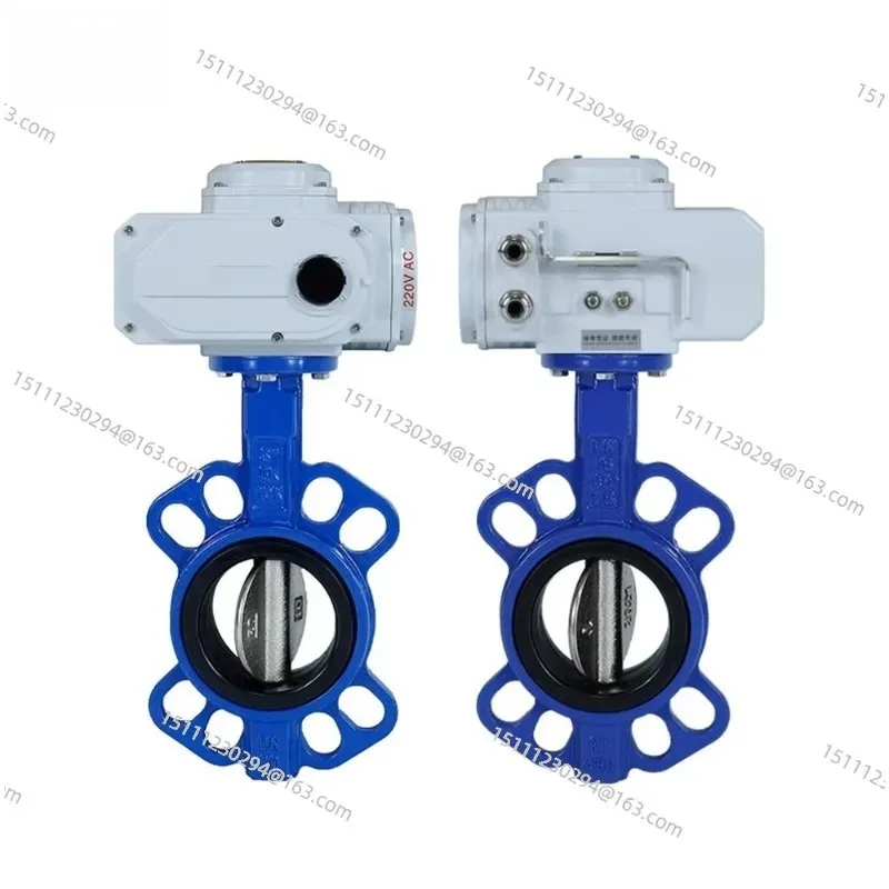 Electric for Flange Butterfly Valve D971X-16 Clamp Soft Seal Water Valve Actuator Valve DN50 65 80 200