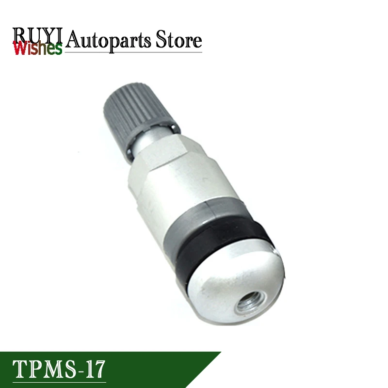 New 1PCS TPMS-17 Tire Valve For Audi Volkswagen Mercedes Benz Chevrolet Aluminum TPMS Tire Pressure Sensor Valves Replacement