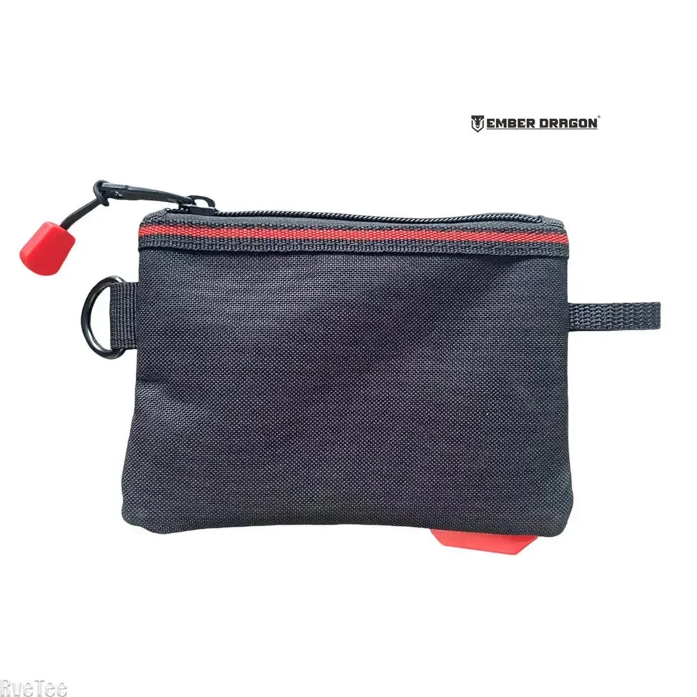 Portable Puncture-proof Mesh Tool Bag with Handle High-quality Zipper Tool Pouch for Home Outdoor Car Storage