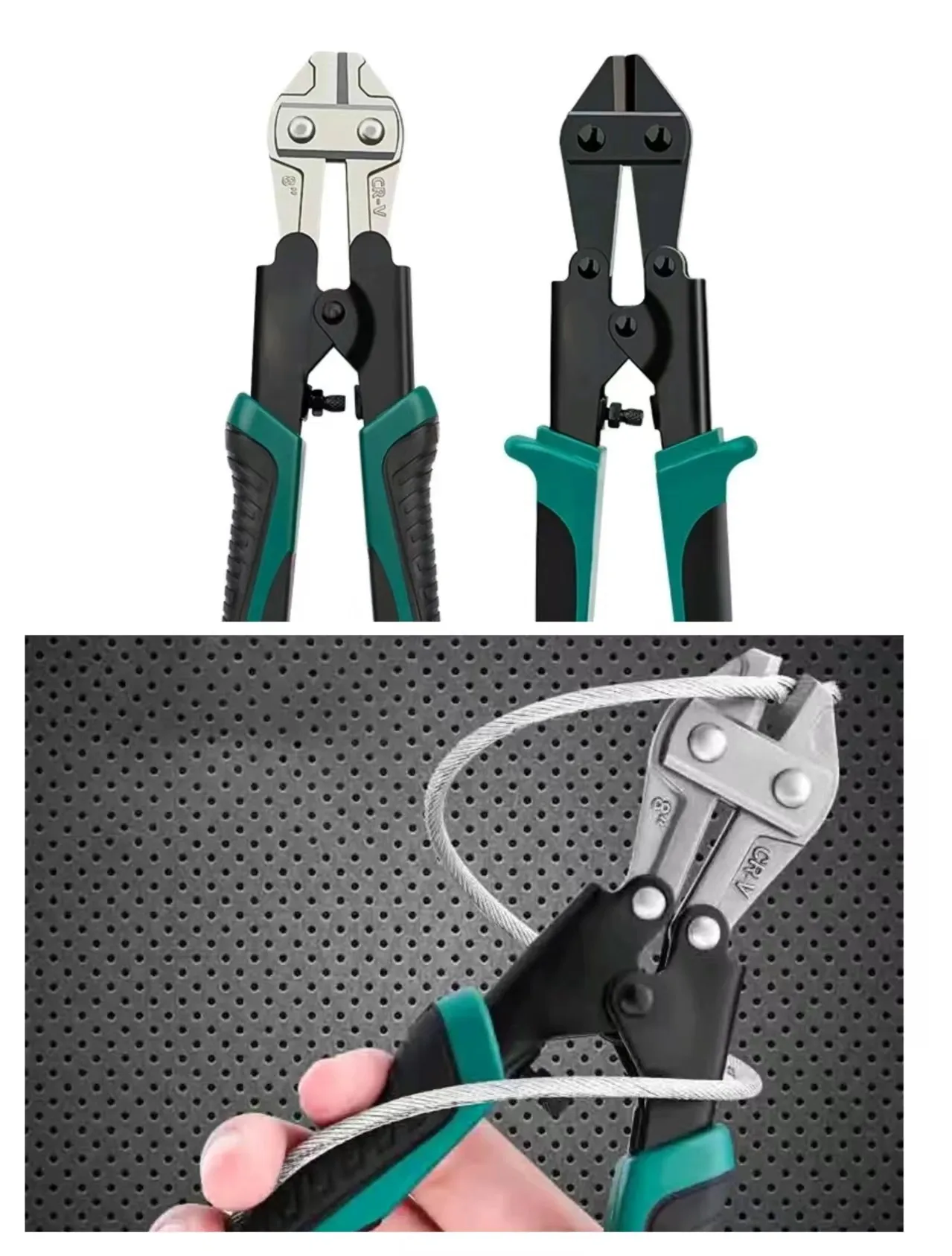

8-inch Mini Wire Pliers Multitool Steel Wire Cutter Bolt Cutter Wire Rope Clamp Plier Labor-saving Scissors