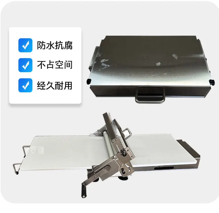 Commercial hand crank machine, household small tabletop dough press, bread machine, baking equipment