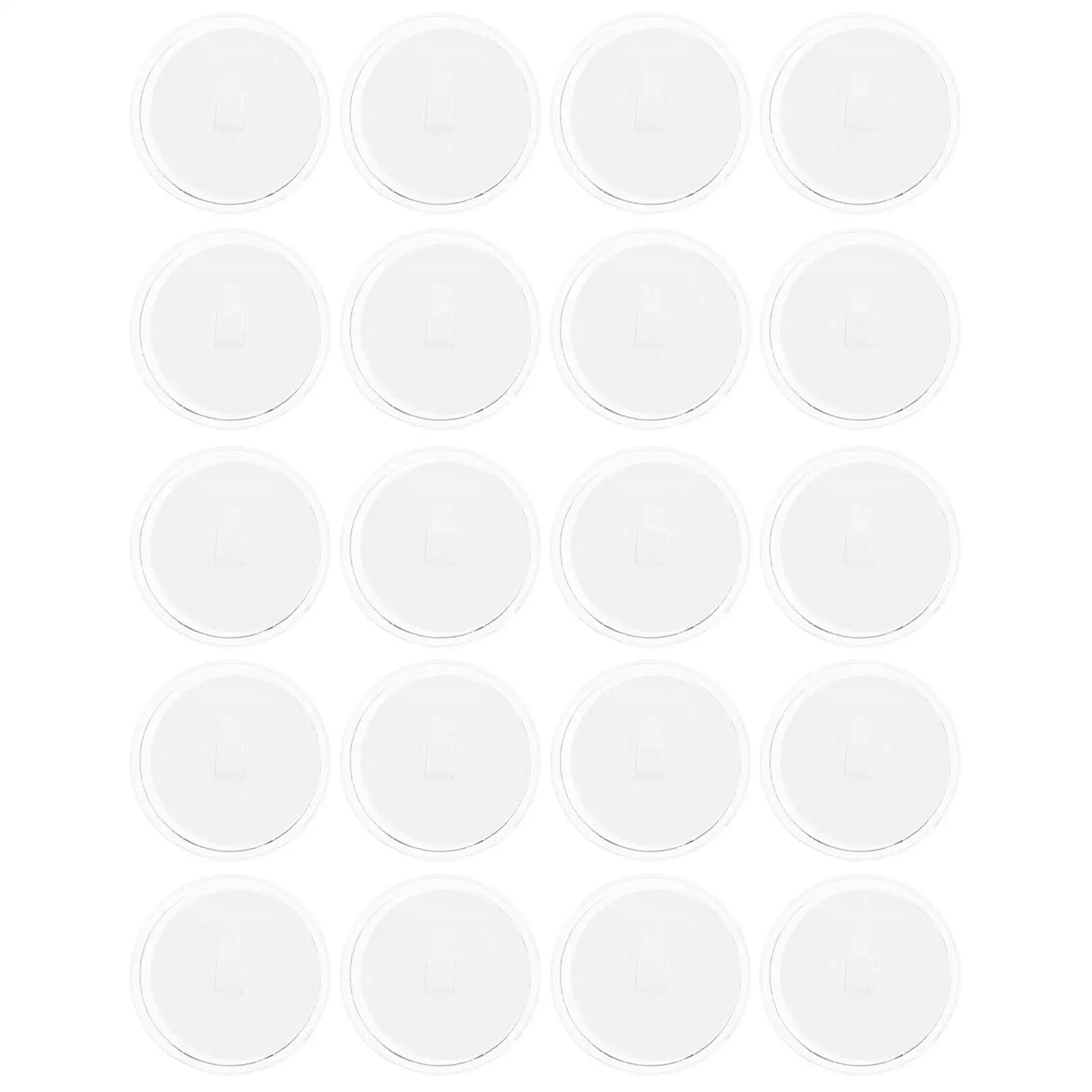 

100pcs Wall Hanging Hooks Adhesive Clear Discs Heavy Duty Traceless Sticky Suction Cups Home Decoration NonMarking Practical