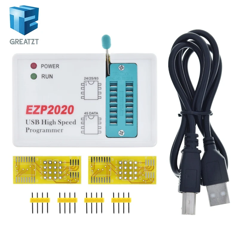 EZP2020 High Speed USB SPI Programmer Better than EZP2013 EZP2010 2011Support 24 25 26 93 EEPROM 25 Flash Bios