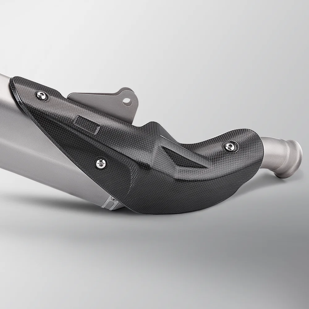 Motorcycle Exhaust System Integrated Mid Tail Section Slip On Muffler Kit Fit For DUKE 790 2018-2024 DUKE 890 890R 2020-2024