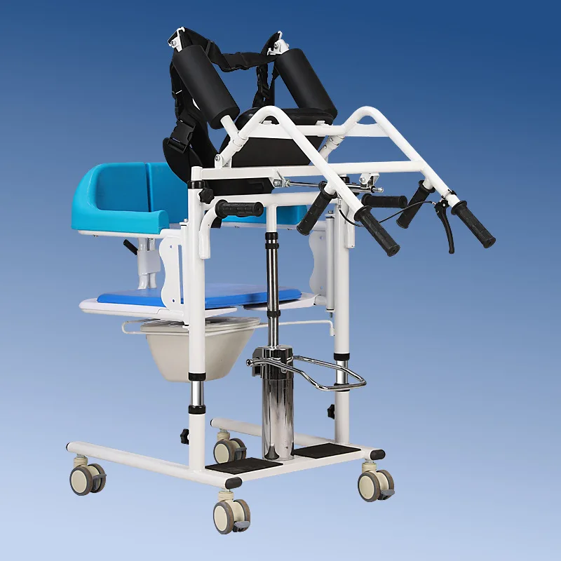 Hydraulic Lifting and Shifting Machine    for Bedridden Elderly Toilet for Assisting Paralyzed Patients