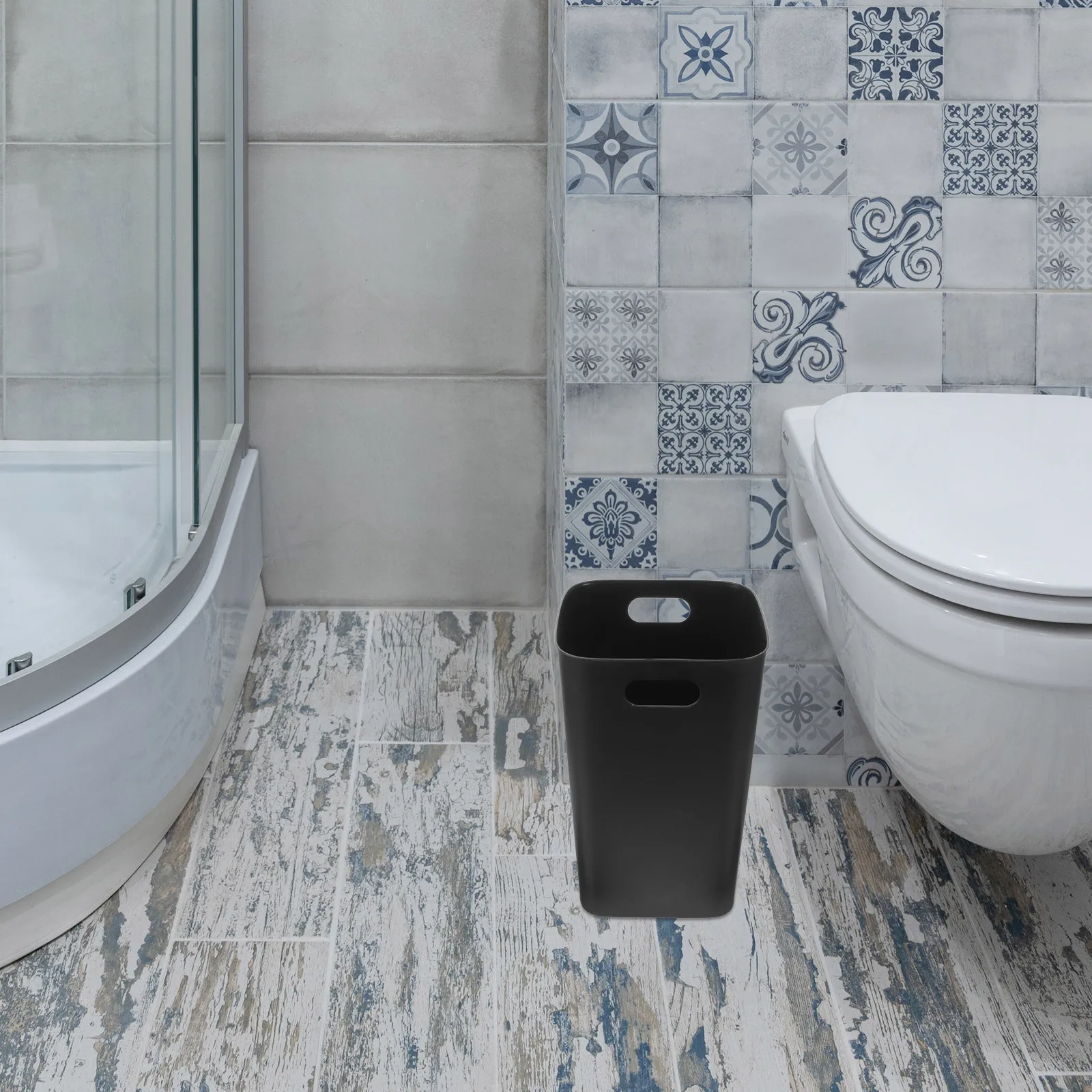 

Plastic Wastebasket Multifunction Large Capacity Easy Throw Rubbish Suitable Living Room Kitchen Study