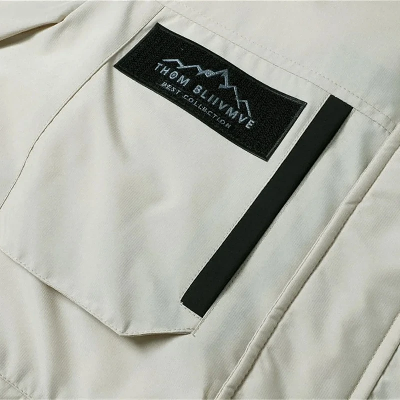 New Winter Jackets for Men with Hoods and Fur Collars New High-quality Waterproof Windproof Down Coat for Men Women Warm Jackets