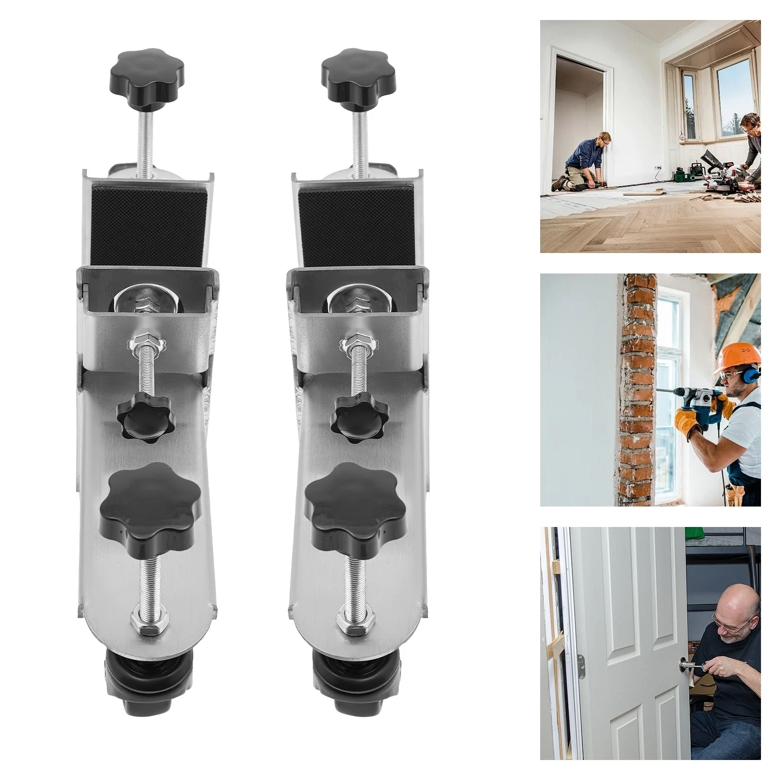 

For 0.8 To 2.4 Inches Thick Doors Door Installation Tool 2PCS 39*6.8*16.5cm Installation Tool Door Installation Tool Kit