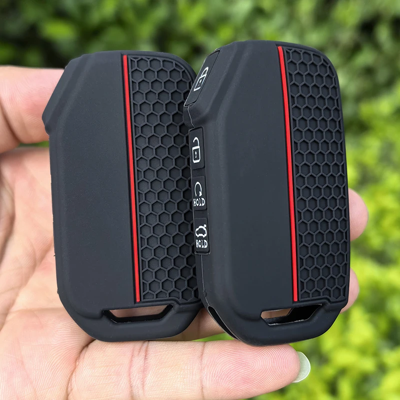 Nueva funda de silicona para llave de coche para Kia K3 K5 Soul Sportage NiroTelluride Carnival Sorento Cerat Seltos Sonet Ceed Xceed Proceed
