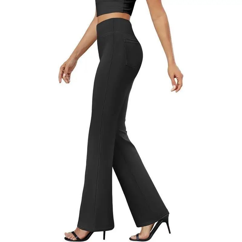Women's Bootcut Dress Pants Business Casual Work Trousers Harlan Style Neutral Fit Summer Collection Other Material 100%