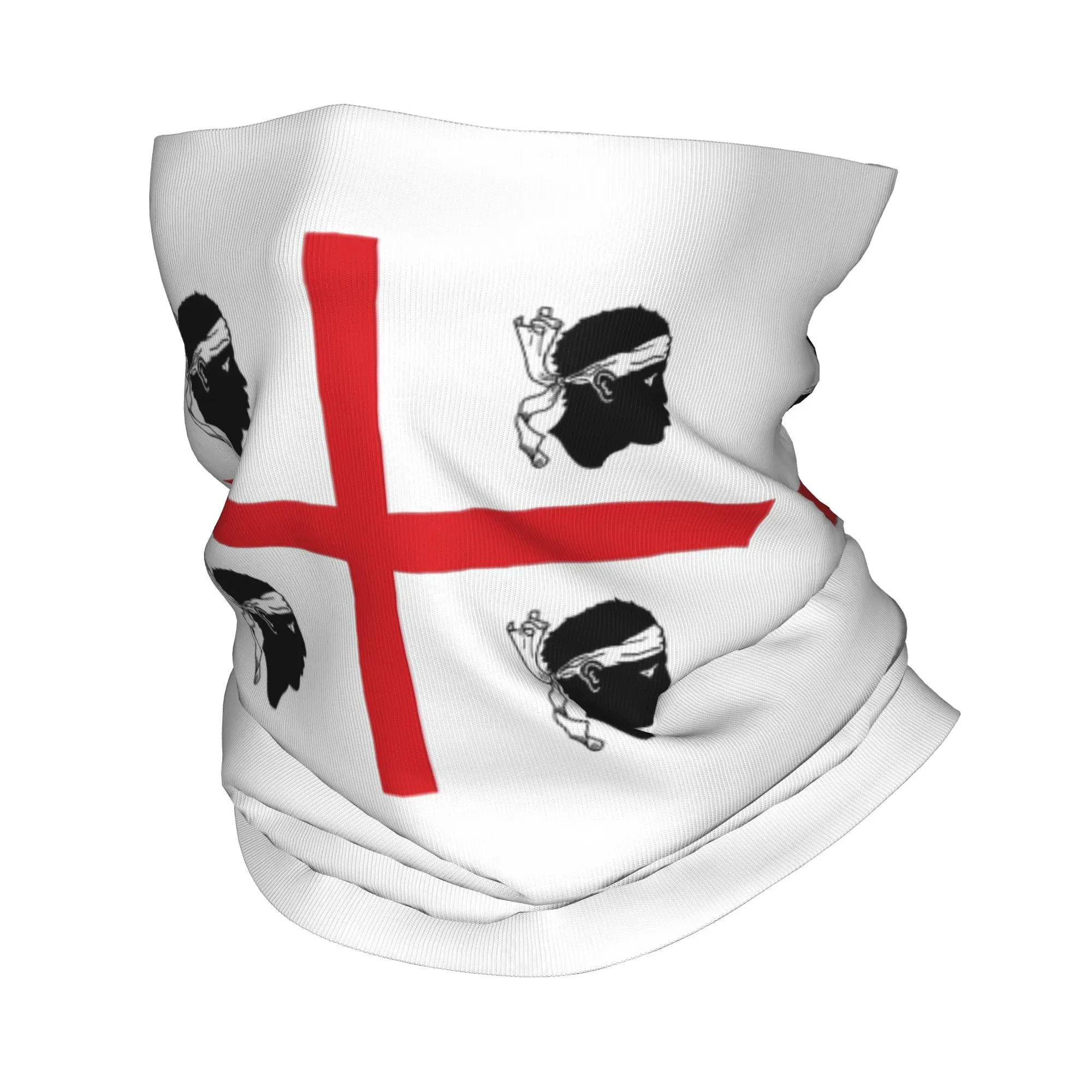 

Flag of Sardinia Italy Bandana Neck Gaiter Printed Mask Scarf Multifunction Face Mask Outdoor Sports For Men Women Adult