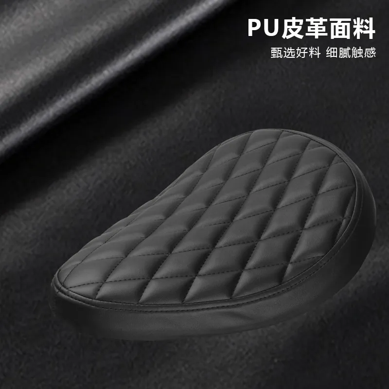 Universal Retro Spring Solo Seat Assembly Comfortable Durable Modified Motorcycle Single Saddle For Iron Horse 400