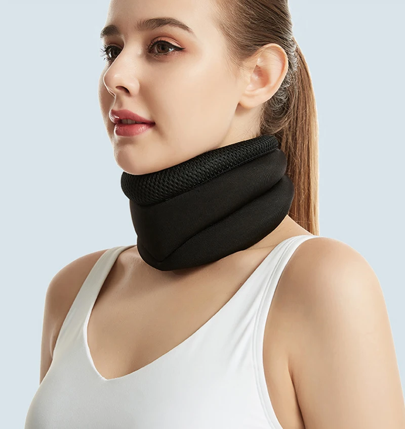 

Soft Foam Neck Brace Relieves Pressure in Spine Neck Pain Support Massage Care Tools