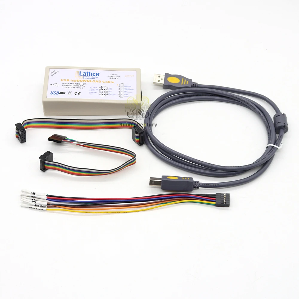 FOR Lattice HW-USBN-2A 2B USB ISP Download Cable FPGA CPLD Programmer JTAG SPI Debugger Tool