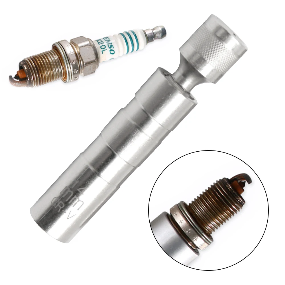 Universal Magnetic Spark Plug Sleeve Thin-walled Universal Joint 14/16mm Automotive Repair Spark Plug Disassembly Tool