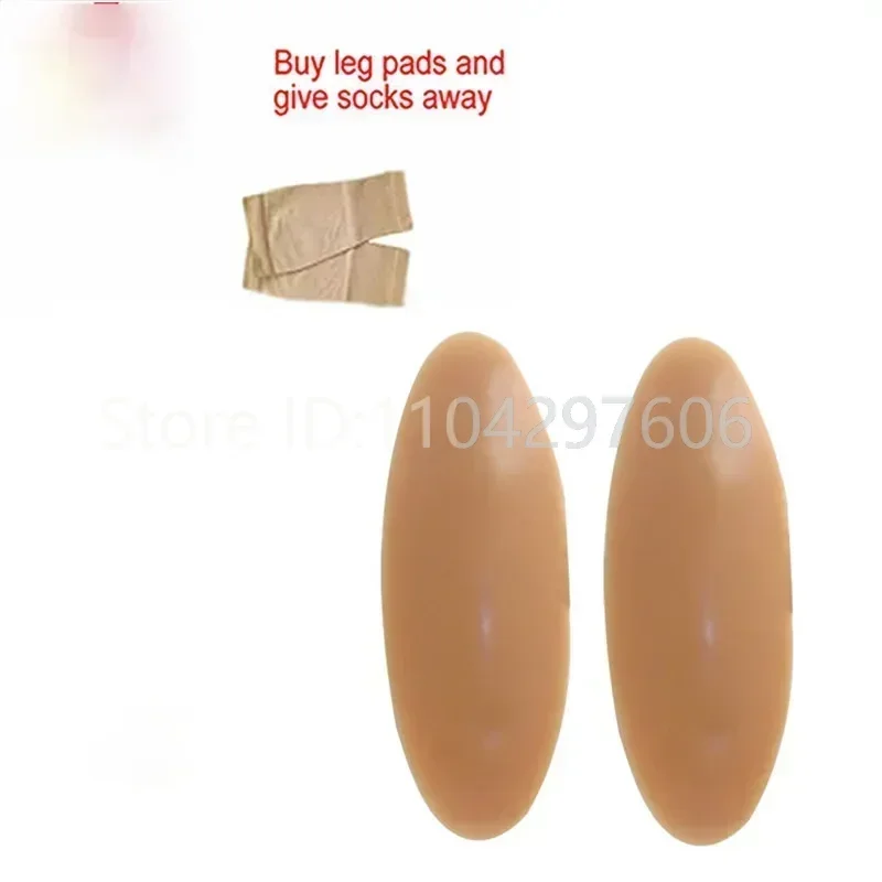 Silicone Leg Onlays Silicone Calf Pads for Crooked Or Thin Legs Body Beauty Shaping Silicone Leg Calf Sticker Patches