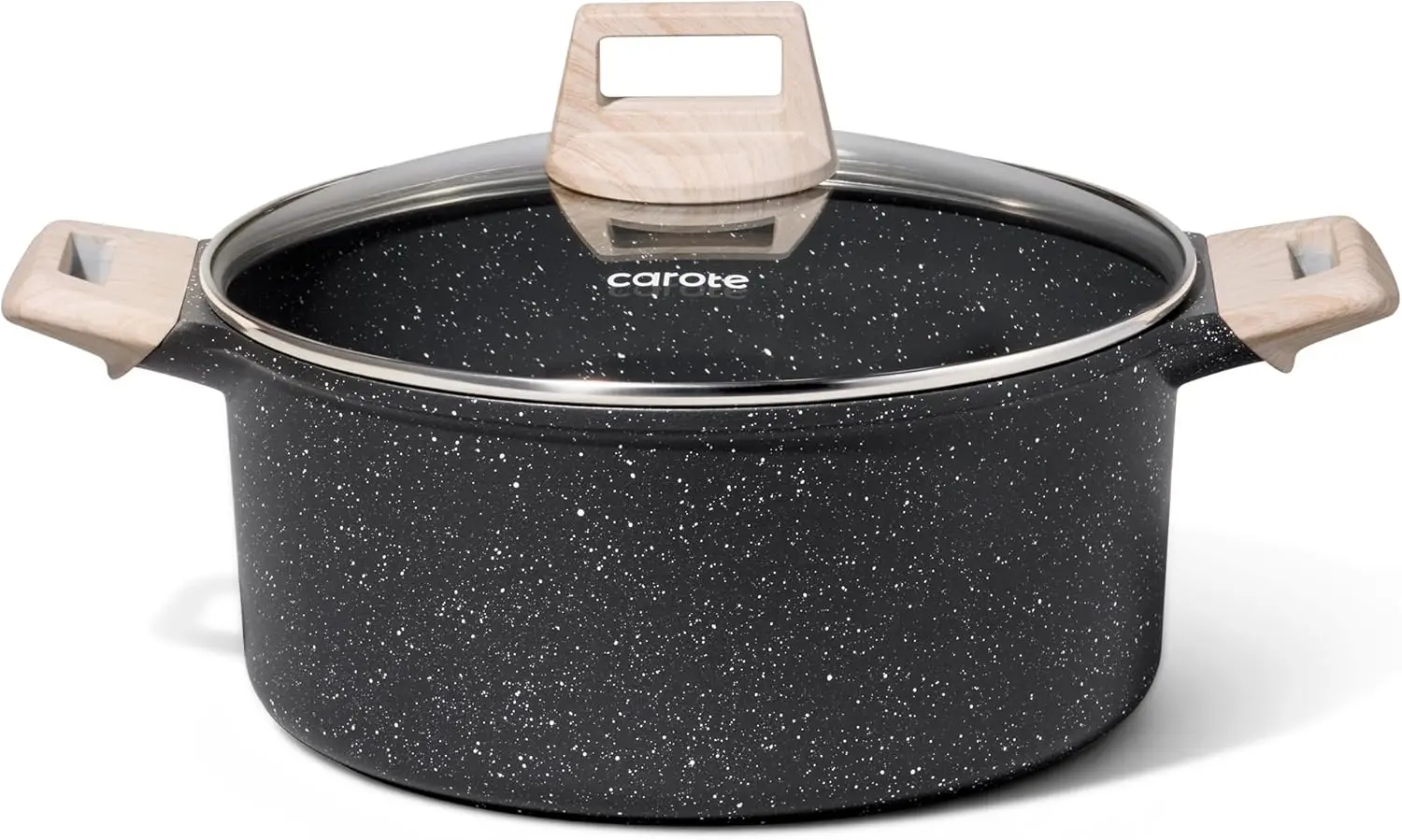 

6 Quart Nonstick Stock Pot with Lid, Easy Clean Soup Casserole Pasta Cooking Pot