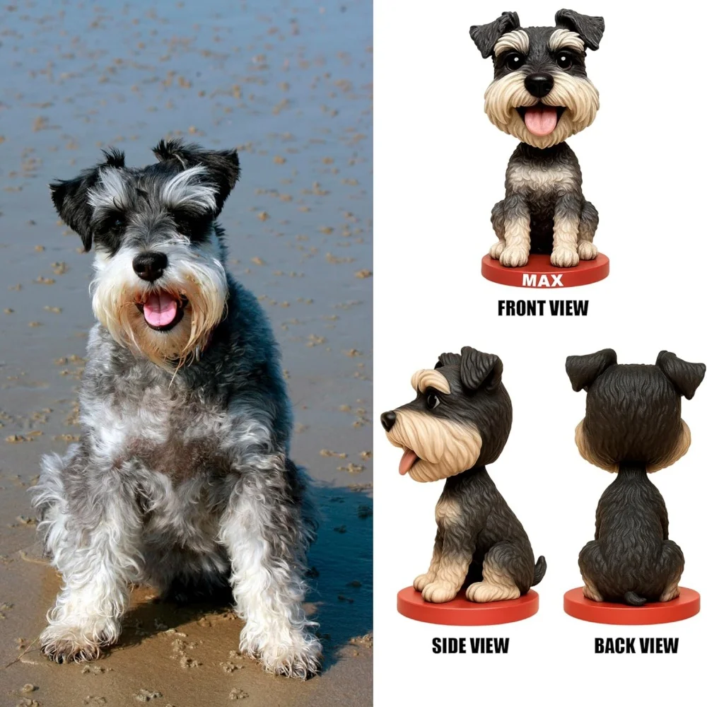 Custom Bobblehead Dolls, Handmade Bobbleheads Figurine, Action Figure from Your Photo - Personalized Full, Unique Sculpture Gift