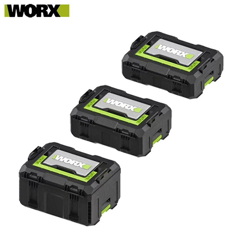 Worx WA4229 Tool BOX Series Freely Stack Combine High Strength Waterproof Include Suitcases Larger Capacity Boxes Trolleys