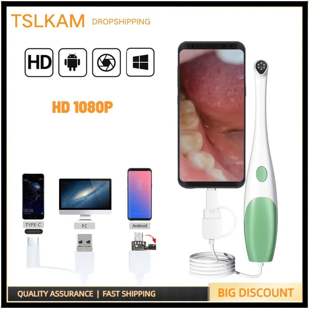 

HD 1080P 3 in 1 USB Mini Home Use Care Endoscope Camera Tool for Android PC