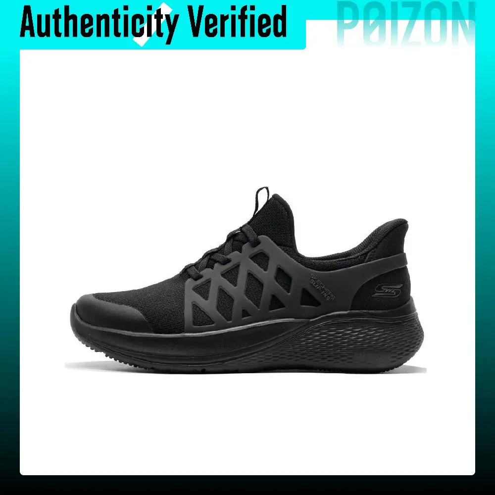 Skechers Slip ins Fashion Trend Abrasion Resistant Abrasion Resistant Low top Casual Shoes Men's Black 118308-BBK