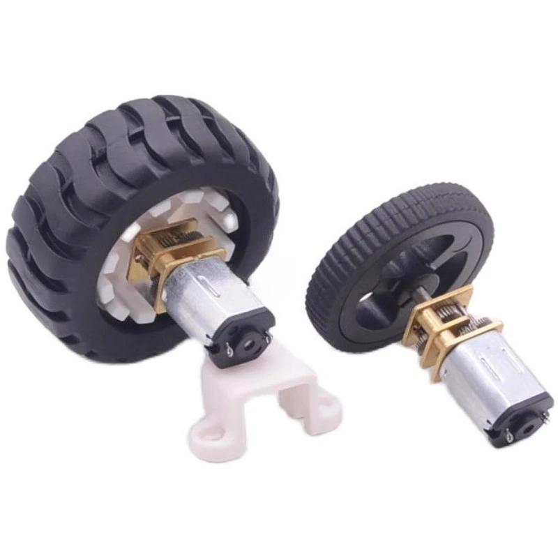 1 Uds GA12-N20 soporte de fijación de rueda de motor de desaceleración 3V6V12V accesorios de robot de coche inteligente de baja velocidad