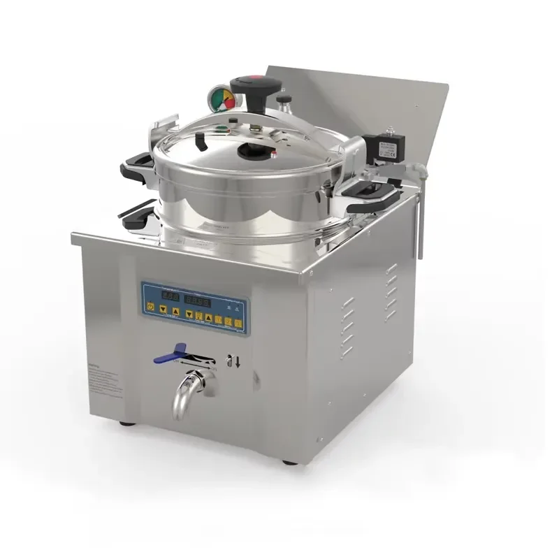 for MDXZ-22 22L Big Chicken Desktop Oil Electric Fried Machine Commercial Deep Fryer for Restaurant Home Kitchen Use
