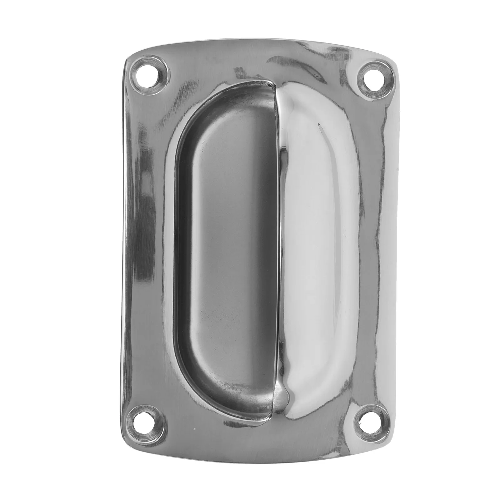 Marine Stainless Steel Boat Hatch Pull Handle Rectangular Recessed Grab Handle Deck Hatch Drawer Floor Uses Drawer Handles