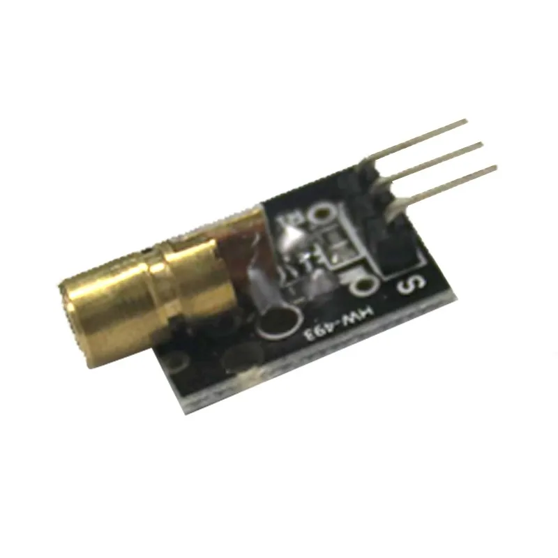 Laser head sensor module KY-008 Suitable for 5v power supply, point laser head 6mm laser module