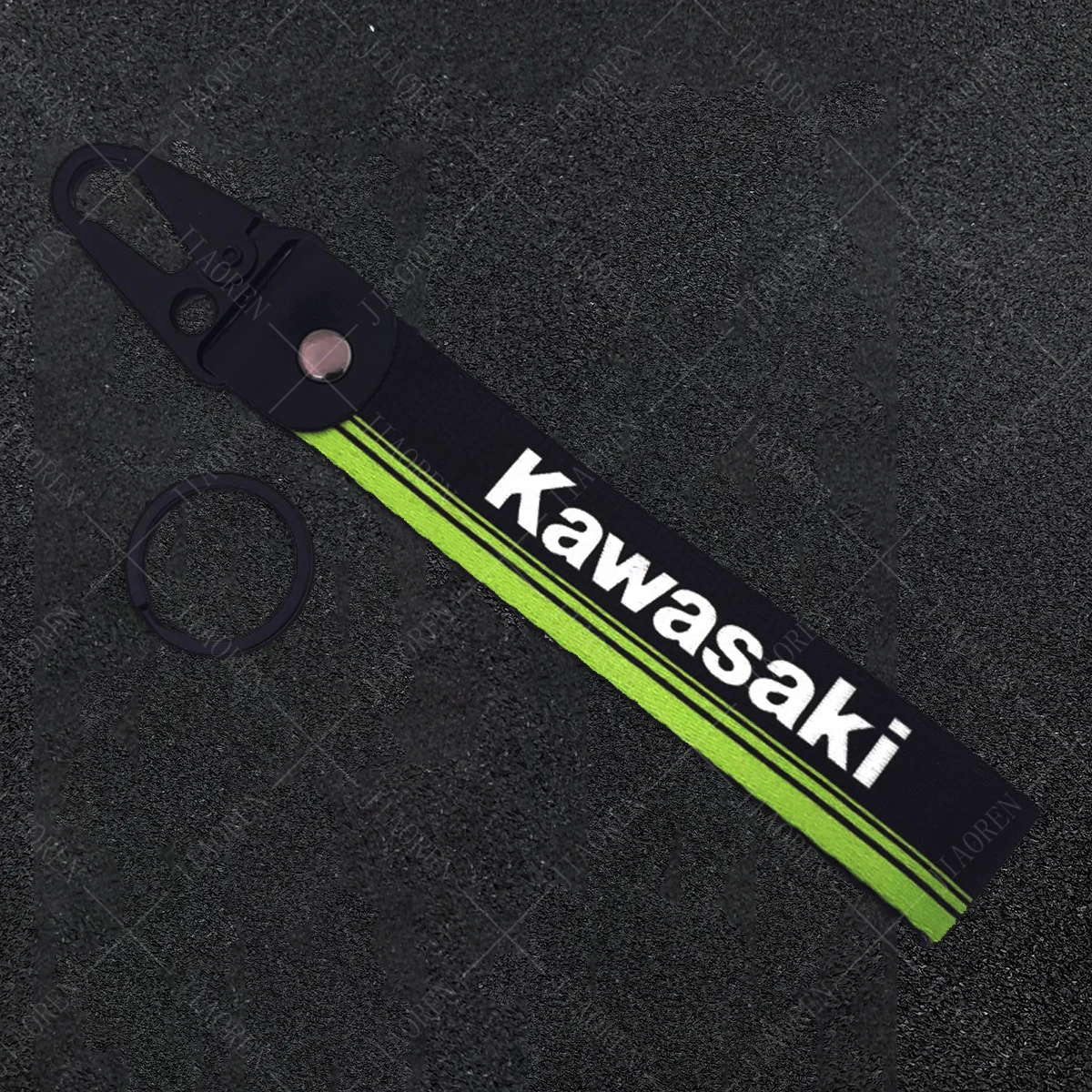 Kawasaki Key Chain Tag Strap Leather Accessories Keytag z900 z1000 z650 ninja 400 z800 Racing Keychain