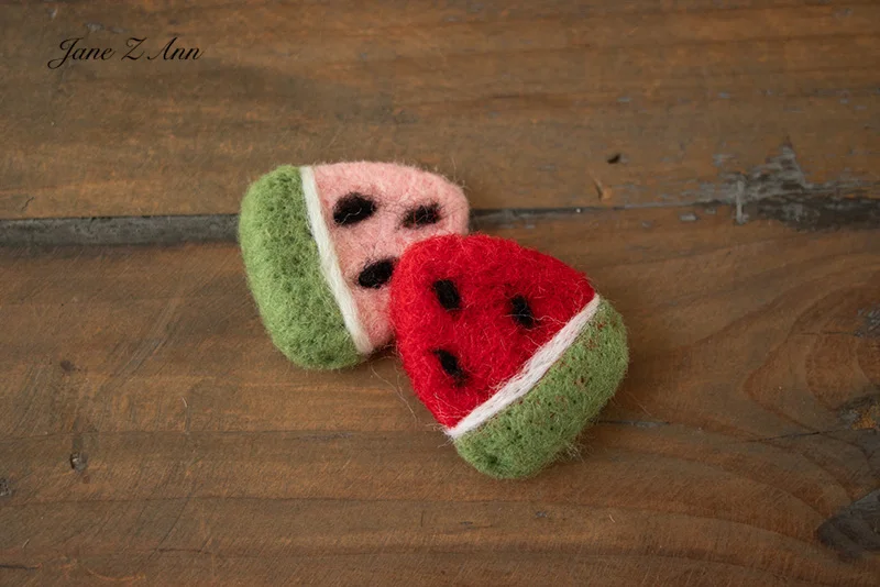 Watermelon suit swimsuit slippers skateboard newborn baby girl boy baby studio photography props summer theme