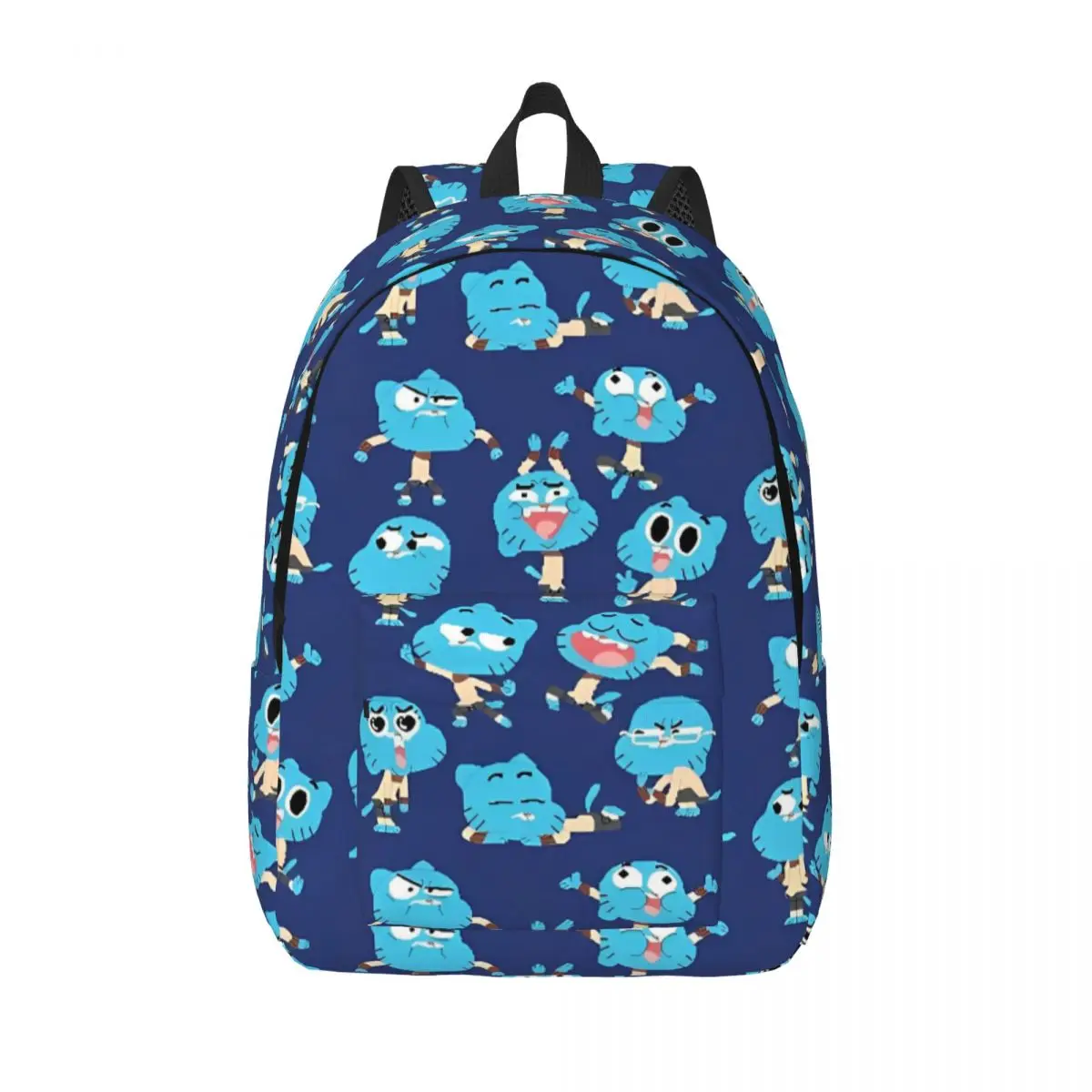 Gum Ball Pixel Art for Men Women Student School Bookbag Comedy The Amazing World Of Gum Ball Daypack Middle High College Travel