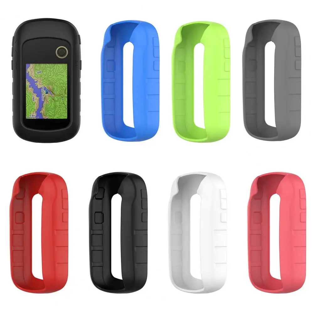 Funda protectora de 10,5x5,74 cm, funda protectora de silicona suave a prueba de polvo para GPS de mano, repuesto para Garmin ETrex 10 20 30 201X 309X