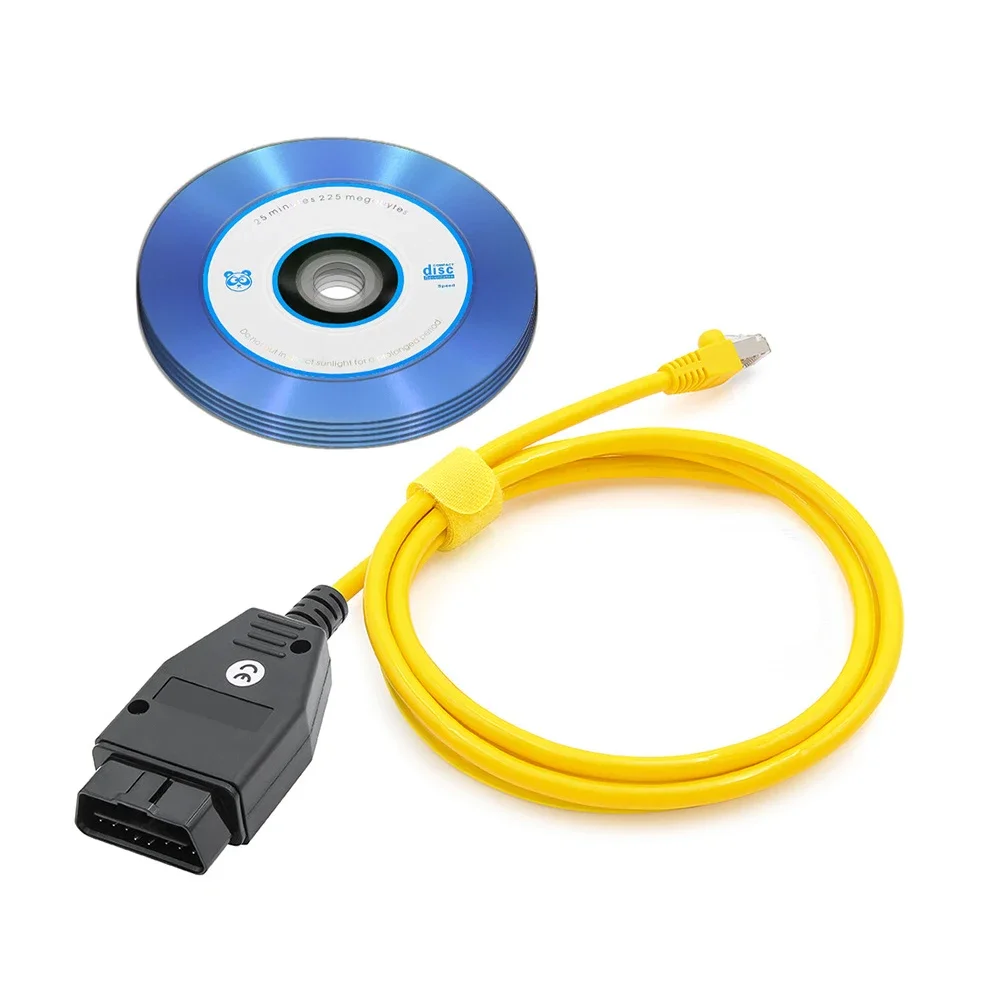 E-SYSI for BMW ENET Interface Cable Coding F-series Latest ESYS 3.25.3 and V50.3 Data E-SYS ENET OBD Car Diagnostic Net Cable