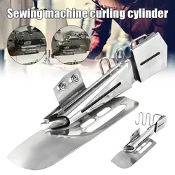 Industrial Sewing Machine Folder Flat Binding Machine Seam Machine Fold Edge Binder Sewing Accessories Stretched Cylinder Folder