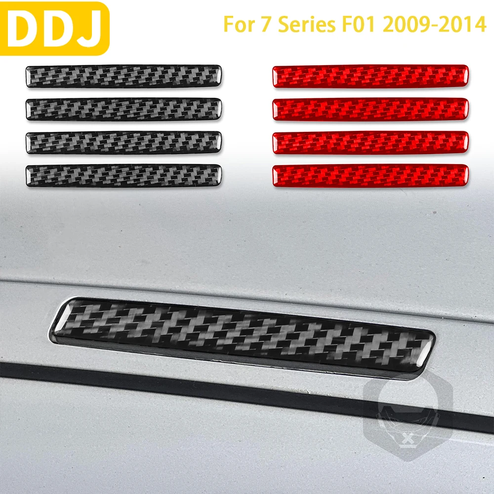 

For BMW 7 Series F01 2009-2014 Accessories Car Carbon Fiber Exterior Roof Trim Strip Sticker Decoration