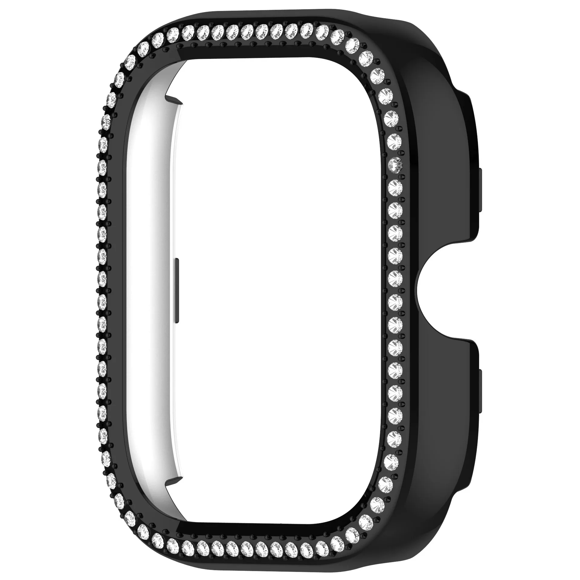 PC Protective Case Diamond Crystal Bling Watch Bumper Anti-Scratch Screen Protector for Redmi Watch 5/4 Smart Watch Accessories