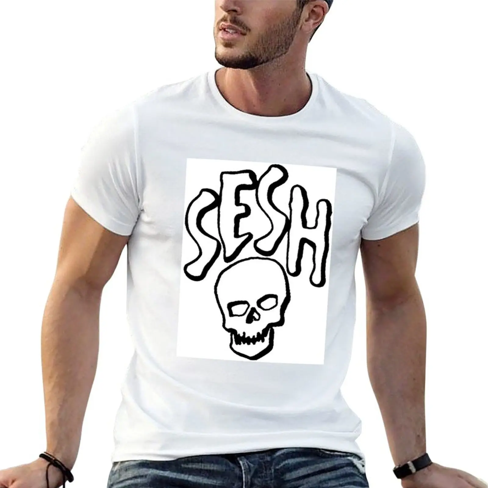 Team Sesh logo T-Shirt Funny t-shirts graphic t shirt vintage slim fit t shirts for men