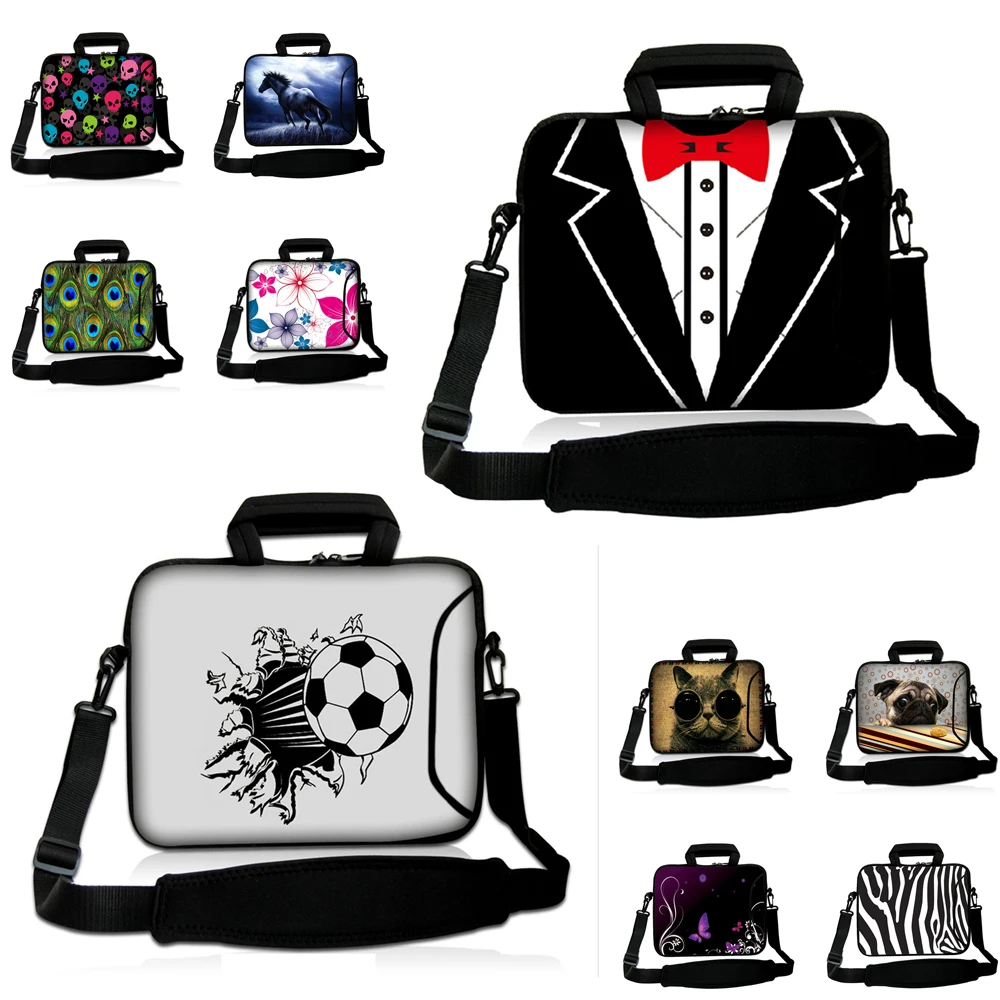 

Laptops Neoprene Bag Tablet Messenger Case Funda For iPad Air Teclast P30 P30T 10.1 T-Mobile Revvl Tab 2 Shockproof Cover Bolsas