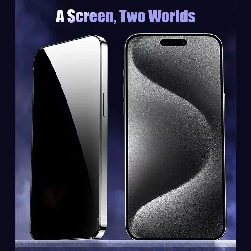 Matte Ceramic Privacy Screen Protector For iPhone 15 13 12 11 14 16 Pro Max 13 Mini XS MAX X XR 6 7 8 Plus SE 2022 Anti-spy Film