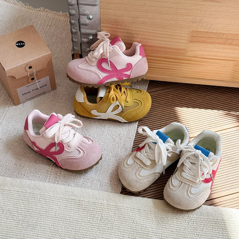 

Autumn Children's Sports Shoes 2025 New Comfortable and Breathable Walking Shoes for Boys and Girls Fashion Flat Casual Shoes